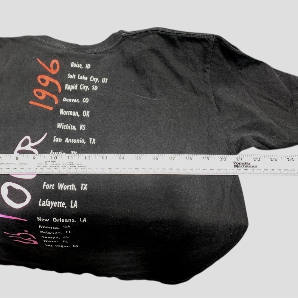 Neil Diamond 1996 U.S. Tour Black T Shirt Mens Size Large - Picture 4 of 5
